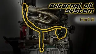EK Civic K-Swap AWD Civic Build: External Oil System Explained Pt.2
