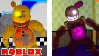 Как открыть ВСЕХ секретных персонажей (1-9) в Afton's Family Diner в Roblox