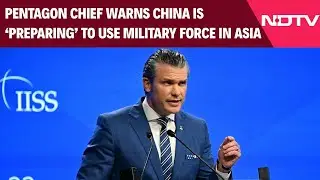 US Latest News | Pentagon Chief Warns Of China 'Preparing' To Use Military Force In Asia
