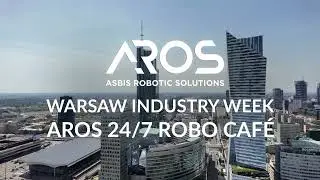 AROS 24/7 Robo Caf&eacute;  -  autonomous robotic caf&eacute; machine at Warsaw Industry Week