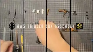 WM MWS GBBR Gel Blaster Trigger Box Assembly