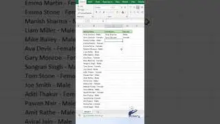 Flash Fill in Excel (Ctrl + E) | Smart Excel Trick #flashfill #ctrle #excel #ediary9