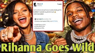 Rihanna Goes Wild After A$AP Rocky’s Album Hits Number One
