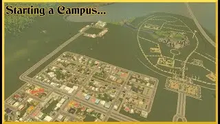 How to build a Campus area in Cities: Skylines without DLC!
