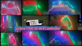 RGB Pixel LED 1000 3D Wi-Fi controller designs #thelugukrppixelled 