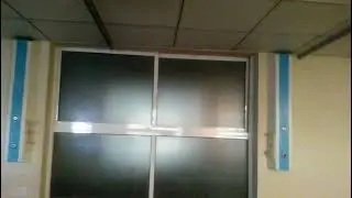 curtains railings in hospital patient privacy