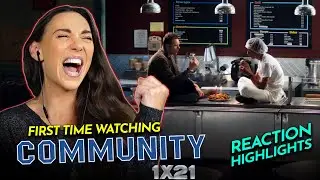 Команда Coby Chicken Finger для COMMUNITY 1x21 (2009) Реакция на ТВ ПЕРВЫЙ ПРОСМОТР
