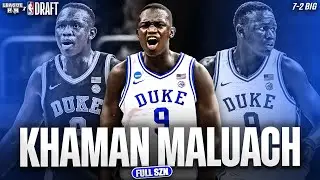 Khaman Maluach Full Duke Season Highlights | Phoenix Suns No. 10 pick | 2025 NBA Draft