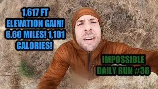 STEEP! Trail Running Workout Climb! (IMPOSSIBLE RUN #36)