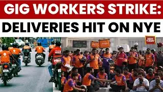 Gig Workers Call Nationwide Strike On New Year's Eve; Food And Grocery Deliveries Hit In Metros