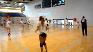 Juvenil Femenino Calentamiento EMD Daganzo - CvLeganes B. 26.10.2014