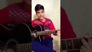 😃😃 Strumming on Open Chords and Bar Chords |#shorts#guitar#music