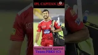 All Ipl team capitan 2022 #shorts|Ipl2022 capitan announced|iplt20|ipl 2022 |ipl live|mi|csk|rcb
