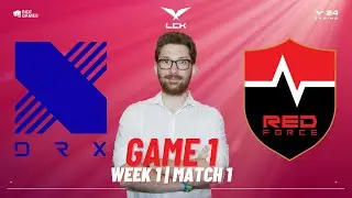 DRX VS NS - GAME 1 | LCK SPRING 2024 WEEK 1