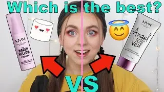 Праймер NYX Marshmallow VS Праймер для совершенствования кожи NYX Angel Veil! | Стоит шумихи?