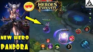 NEW HERO PANDORA  | HEROES EVOLVED GAME PLAY 1 VS 1