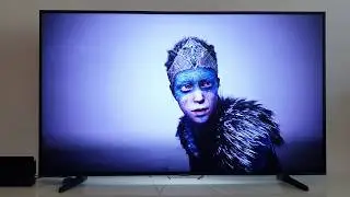 Hellblade: Senua's Sacrifice Nintendo Switch dock mode | 4K HDR10+ Samsung 55NU7093 138cm