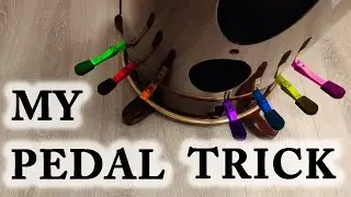 Pedal harp speed learning trick