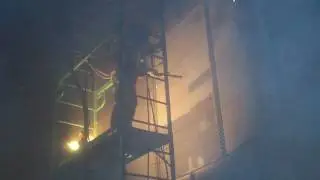 Bolted Tank Interior Abrasive Blasting