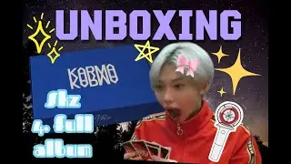 unboxing Stray kids 4th full album [Stray kids Karma (ceremony version)