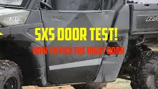 SXS Door Test! Are doors worth it?