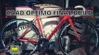 CUSTOM 2019 CANNONDALE CAAD OPTIMO (CAAD BUILD SERIES #4) Bike Check and Review
