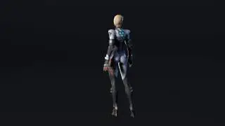 SkyForge racer female character