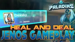 Paladins - Jenos Gameplay | Top Play - Victory | Healing Loadout  - OP