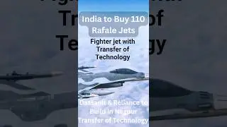 India to Buy 110 Rafale Jets | Transfer of #technology #rafael #iaf