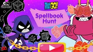 Teen Titans Go! Spellbook Hunt - Raven Saves the Titans | Cartoon Network | How to Play