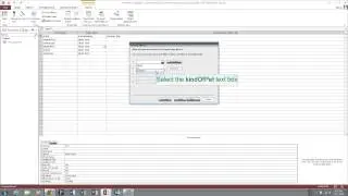 Access: Designing tables from design view