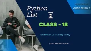 Day 18  Introduction to Lists in Python | Python Tutorial  | Python Lists And List Functions