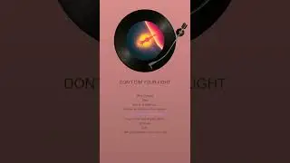 Don't dim your light