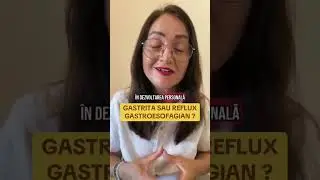 Dureri stomacale sau aciditate? #gastrita #stres #sanatate
