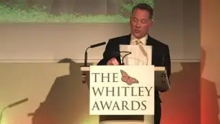Glyn Davies from WWF-UK speaks at the Whitley Awards 2016
