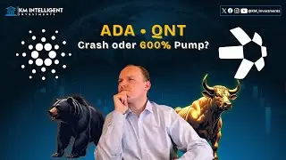 Cardano & Quant Analyse: Korrektur vor dem Bullrun? | ADA & QNT Kursziel bis $850?