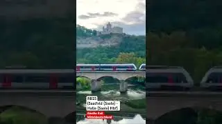 RB25 (Abellio Talent 2) Saalfeld (Saale) - Halle (Saale) (Saalebahn)