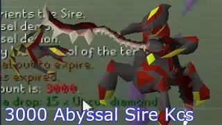 3000 Abyssal Sire Kcs 45 Defence 99 Combat