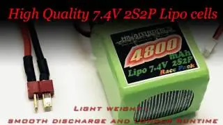 4800 mAh Lipo race pack