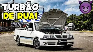 😈TURB&Atilde;O TAXADO FICA BOM?🤔 SAVEIRO 1.6 TURBO 