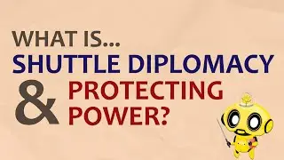 What is Shuttle Diplomacy and a Protecting Power?