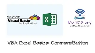 Excel VBA Basics : CommandButton