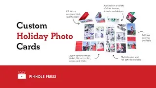 Custom Holiday Photo Cards | Pinhole Press