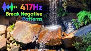 Stunning Australian Waterfall &bull; 417Hz Angel Music &bull; Break Negative Patterns