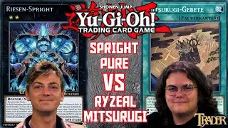 YuGiOh Spright Pure VS Ryzeal Mitsurugi deutsch | Stream Duell 971 | Master Duel | Trader 2025