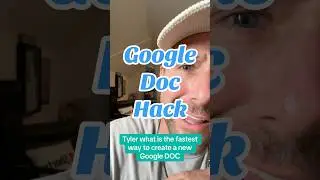 Fastest way to create a new google doc! #teachers #googledocs