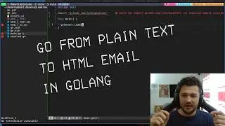 Golang Send Beautiful Emails using Your Gmail 📧 #golang