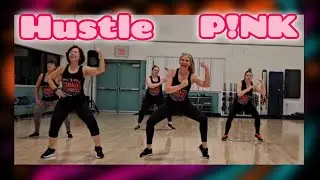 Hustle - Pink Zumba #dancefitness #squats #zumbadance #legworkout #legday #fitness #Zumba 