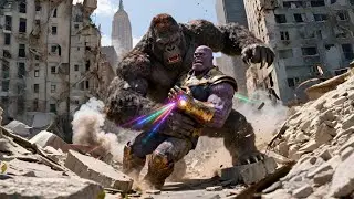 Kong vs Thanos: The Epic Final Battle 🦍