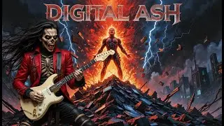 Digital Ash | High-Energy Heavy Metal Anthem (80s Inspired)